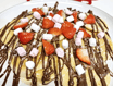Pancakes with Nutella, Strawberry and Marshmallows