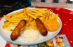 Irish Sausages with Chips