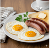 Fried Eggs and Sausages